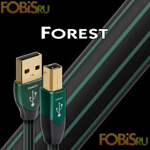 USB - USB кабель AudioQuest Forest USB A-B  3.0 м