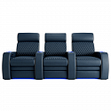Комплект из 3-x моторизованных кресел 7Seats Bordo Comfort Edition (4 подлокотника) кожа/пвх