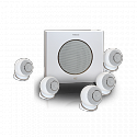 Настенная акустика Cabasse EOLE 4 satellite WHITE