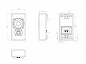 Настенная акустика M&K SOUND M50 black