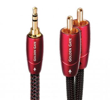 Кабель с разъемами 3.5 мм - 2RCA 
...