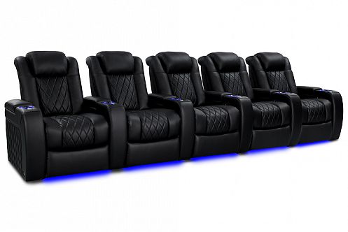 Комплект из 5-ти моторизированных кресел-реклайнерв 7Seats Diamond Comfort Edition (6 подлокотников) кожа/пвх