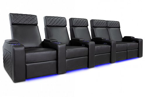 Комплект из 5-ти моторизированных кресел-реклайнеров Global Seats Forza Comfort Edition (Loveseat Right) кожа/пвх