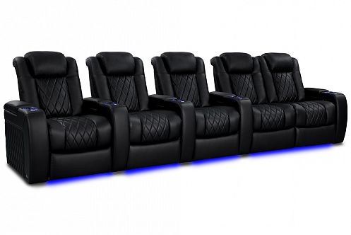 Комплект из 5-ти моторизированных кресел-реклайнерв 7Seats Diamond Comfort Edition (Loveseat Right) кожа/пвх