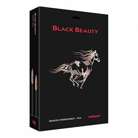 Межблочный RCA кабель AudioQuest Black Beauty 3.0 м (пара)