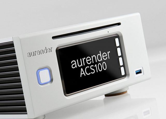 Сетевой аудио сервер/CD риппер Aurender ACS100 4TB Silver