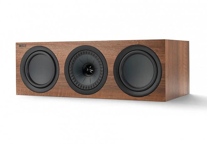 Акустика центрального канала KEF Q650C Walnut