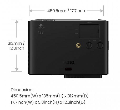LED проектор BenQ W4000i (Android TV 11.0)