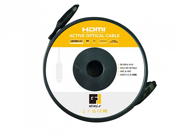 Оптический HDMI кабель DIGIS DSM-CH25-8K-AOC 25 м