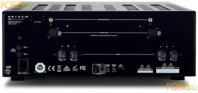 Стерео усилитель Anthem STR Power Amplifier black