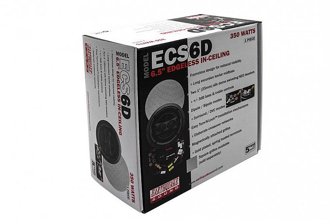 Встраиваемая в потолок акустика Earthquake Sound ECS-6D