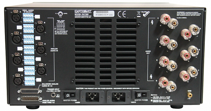 7-ми канальный усилитель мощности Datasat RA7300