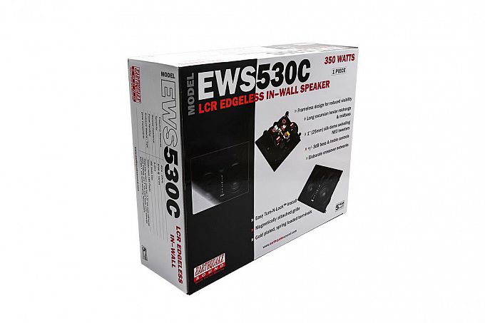 Встраиваемая акустика центрального канала Earthquake Sound EWS-530C