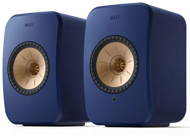 Активная полочная акустика KEF LSX II Cobalt Blue (пара)