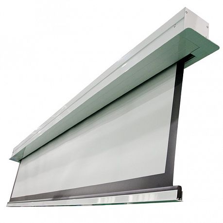 Экран встраиваемый в потолок с системой натяжения Global Screens Intelligent HomeScreen ICL1-100EX 125*221 Pro 4K (extradrop 100 см)