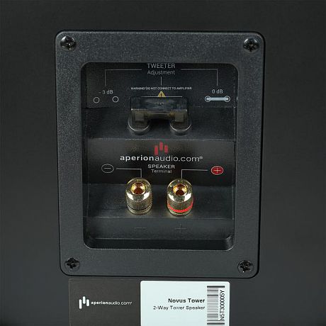 Напольная акустика Aperion Audio Novus N5T Stealth Black (пара)