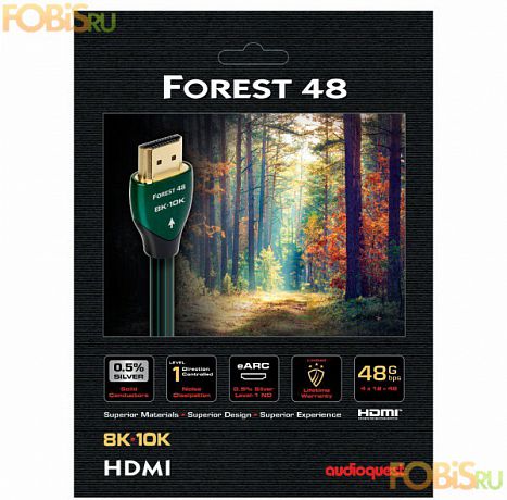 HDMI-HDMI кабель AudioQuest HDMI Forest 48G 0.6м