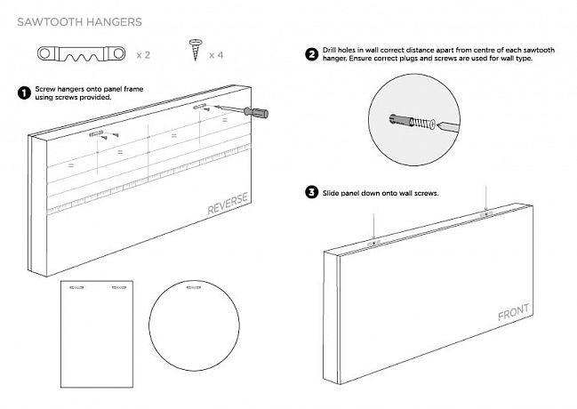 Акустическая панель GIK Acoustics 2A Alpha Panel Diffusor/Absorber 1D White