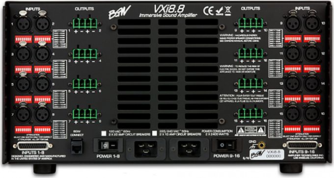 12-ти канальный усилитель мощности BGW VXi 8.4