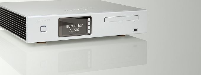 Сетевой аудио сервер/CD риппер Aurender ACS10 16TB silver
