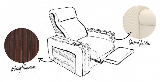 Моторизованное кресло Vismara ONASSIS