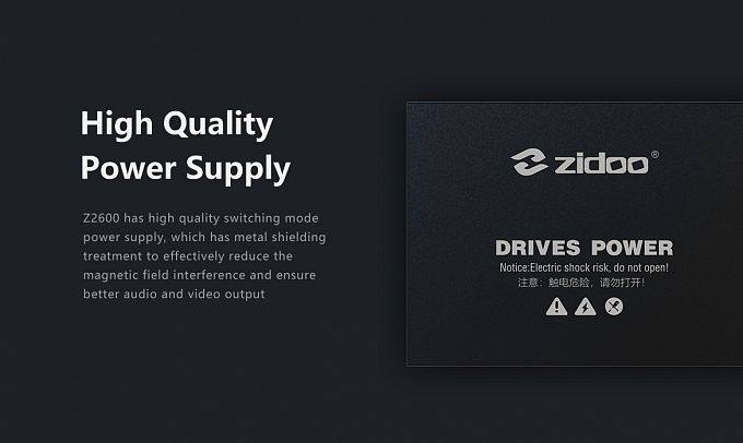 Медиаплеер Zidoo Z2600 (Android 11)