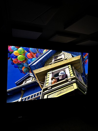 Вот так показывает Sony XW5000