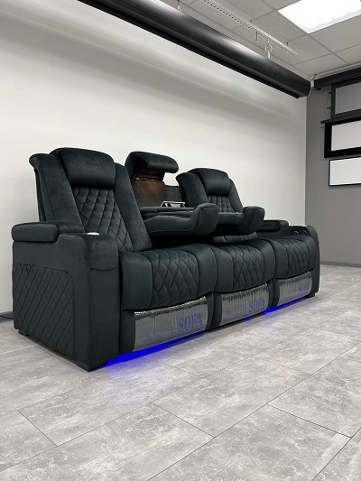 3-местный диван 7Seats Diamond Console Edition