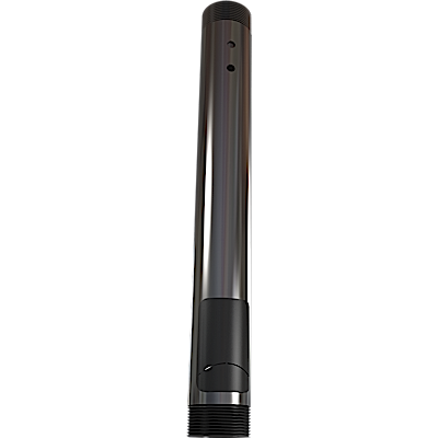 Фиксированная потолочная штанга Wize E1 Black 30 см