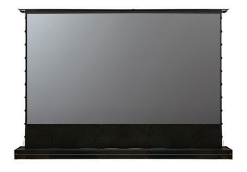 Моторизованный напольный ALR экран Global Screen OFM-100 124*221 Grey Code UST 1.5 Perfo