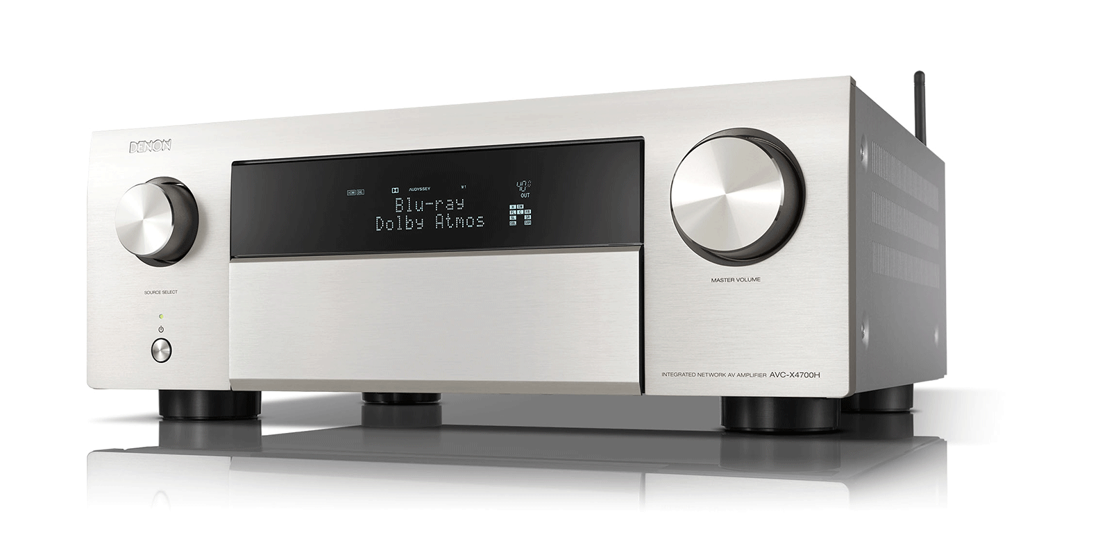 AV ресивер Denon AVC-X4700H 7.2.4 silver