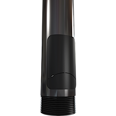 Фиксированная потолочная штанга Wize E1 Black 30 см
