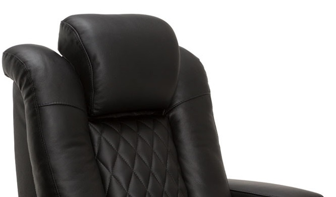 Комплект из 4-х моторизированных кресел-реклайнерв 7Seats Diamond (Loveseat Right) кожа/пвх
