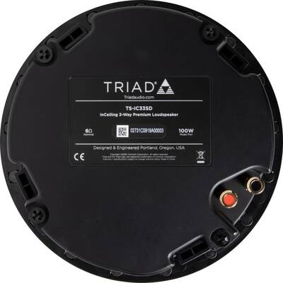 Встраиваемая в потолок  акустика TRIAD TS-IC33SD