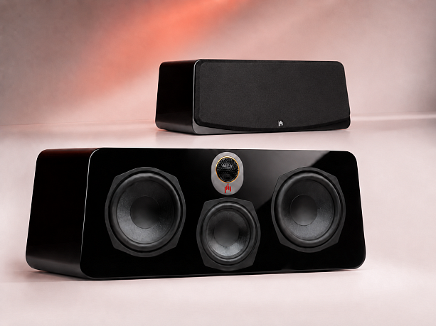 Комплект для домашнего кинотеатра на акустике Aperion Audio Novus Gloss Black (N6T + N5C) 3.0