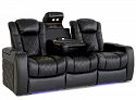 Комплект из 2-x моторизованных кресел 7Seats Diamond Console Edition Black (кожа/пвх)