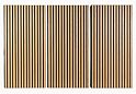 Реечная акустическая панель Soundbox PET Slat Panel (1 кв.м)