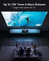 Комплект ультракороткофокусный лазерный 4K проектор AWOL Vision LTV-3500 Pro + в комплекте 120" ALR экран Black Code UST 0.5