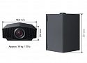 Лазерный 4K проектор Sony VPL-XW7000 black