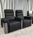 Комплект из 2-x моторизованных кресел 7Seats Lambro GT Carbon (3 подлокотника) Alcantara
