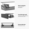 Моторизованная консоль для ультракороткофокусных лазерных проекторов Intelligent DIY Console black