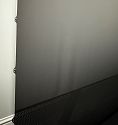 Моторизованный напольный ALR экран Global Screen OFM-100 124*221 Black Code UST 0.5 Perfo (Sale из шоу-рума с дефектом натяжения)