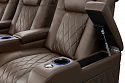 Комплект из 2-x моторизованных кресел 7Seats Diamond Brown Sugar (Loveseat) кожа/пвх