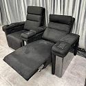 Комплект из 2-x моторизованных кресел 7Seats Lambro GT Carbon (3 подлокотника) Alcantara