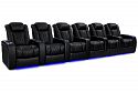 Комплект из 6-ти моторизированных кресел-реклайнерв 7Seats Diamond (7 подлокотников) кожа/пвх