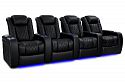 Комплект из 4-х моторизированных кресел-реклайнерв 7Seats Diamond (5 подлокотников) кожа/пвх