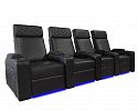 Комплект из 4-х моторизированных кресел-реклайнеров 7Seats Forza (5 подлокотников) кожа/пвх