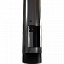 Фиксированная потолочная штанга Wize E1 Black 30 см