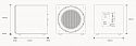 Активный сабвуфер Starke Sound SW15 Black