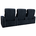 Комплект из 3-x моторизованных кресел 7Seats Bordo (4 подлокотника) ткань